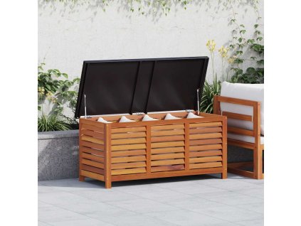 vidaXL Záhradný úložný box 117x50x55 cm masívne eukalyptové drevo