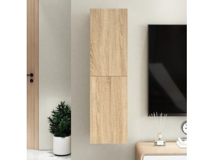 vidaXL TV skrinka, dub sonoma 30,5x30x110 cm, kompozitné drevo