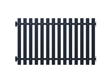 vidaXL Plotový panel, antracitový 170,5x150 cm, práškovaná oceľ