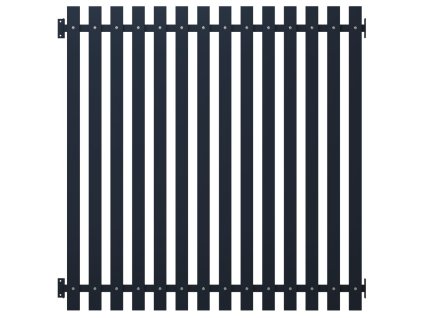 vidaXL Plotový panel, antracitový 170,5x170 cm, práškovaná oceľ