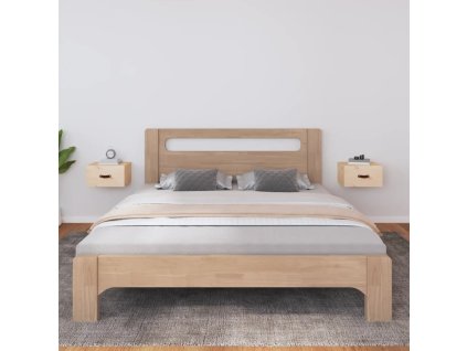vidaXL Nástenné nočné stolíky 2 ks 40x29,5x22 cm