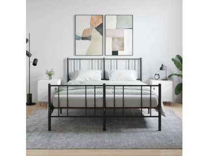 vidaXL Nočné stolíky 2 ks biele 40x40x50 cm kompozitné drevo