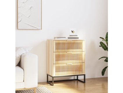 vidaXL Komoda 60x30x75 cm, kompozitné drevo