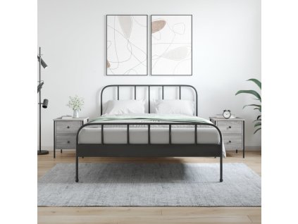 vidaXL Nočné stolíky 2 ks, sivá sonoma 40x42x50 cm, kompozitné drevo