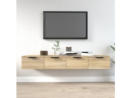 vidaXL Nástenné skrinky 2 ks dub sonoma 68x30x20 cm spracované drevo