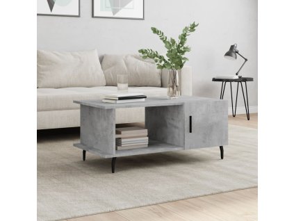 vidaXL Konferenčný stolík betónovo sivý 90x50x40 cm kompozitné drevo