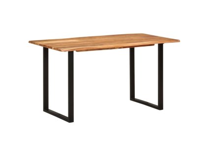 vidaXL Jedálenský stôl 140x70x76 masívne akáciové drevo
