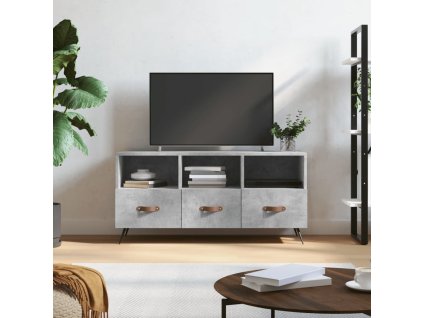 vidaXL TV skrinka betónovosivá 102x36x50 cm kompozitné drevo