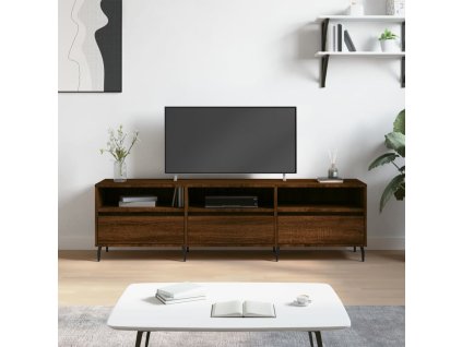 vidaXL TV skrinka hnedý dub 150x30x44,5 cm kompozitné drevo