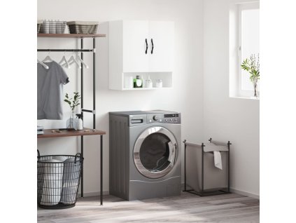 vidaXL Nástenná skrinka biela 60x31x70 cm kompozitné drevo