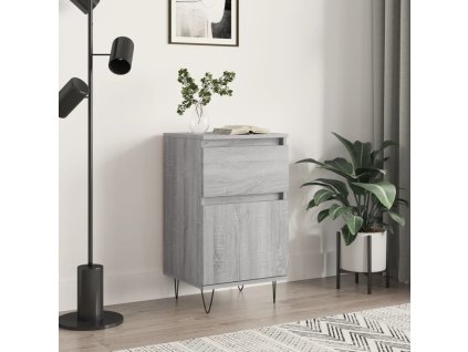 vidaXL Komoda sivá sonoma 40x35x70 cm kompozitné drevo