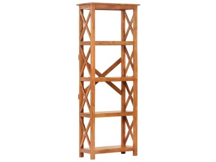 vidaXL Knižnica 60x30x160 cm, akáciový masív s medovým náterom