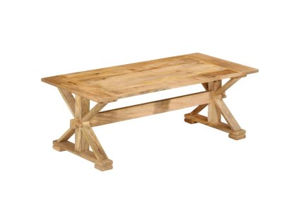 vidaXL Konferenčný stolík 110x52x40 cm masívne mangovníkové drevo