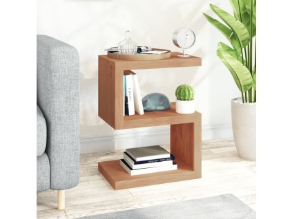 vidaXL Bočný stolík 45x30x60 cm teakový masív