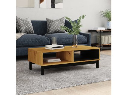 vidaXL Konferenčný stolík FLAM 100x50x32,5 cm borovica