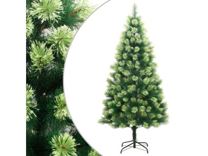 vidaXL Umelý výklopný vianočný stromček so stojanom 240 cm