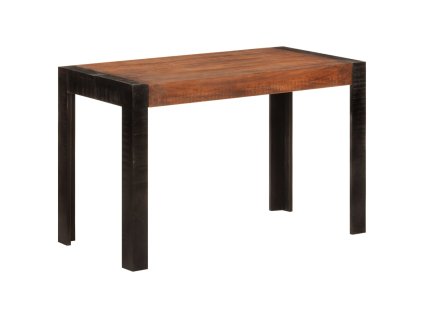 vidaXL Jedálenský stôl medovohnedý 120x60x76 cm masívne mangové drevo