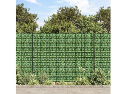 vidaXL Záhradné tienidlo zelené 70x0,19 m PVC