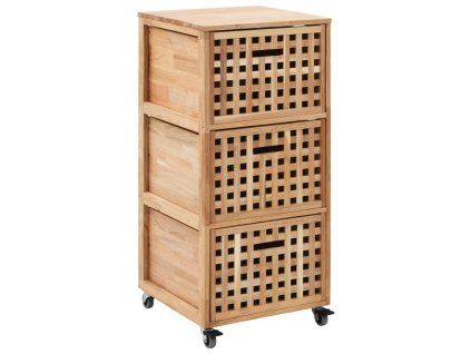 vidaXL Skrinka do kúpeľne 41x41x91 cm masívne orechové drevo