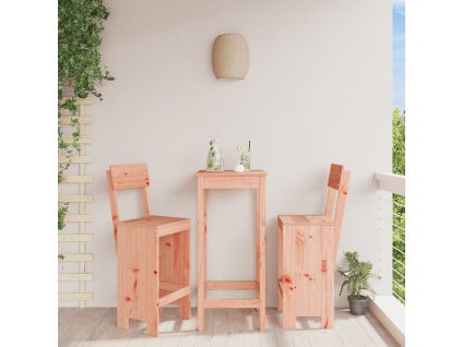vidaXL Barové stoličky 2 ks 40x48,5x115,5 cm masívny douglas