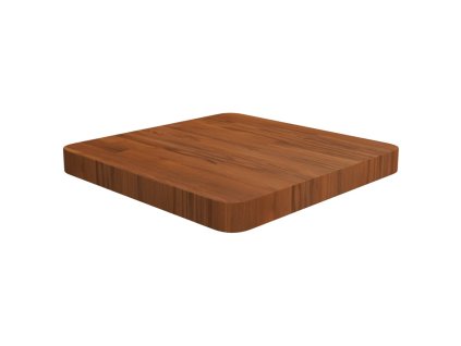 vidaXL Štvorcová stolová doska tmavohnedá 40x40x4 cm lakovaný dub