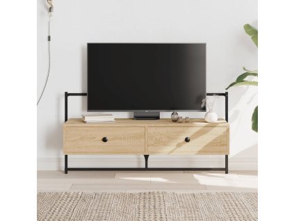 vidaXL TV skrinka nástenná dub sonoma 100,5x30x51 cm kompozitné drevo