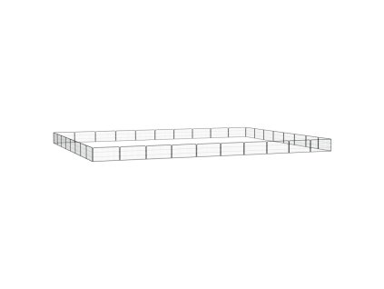 vidaXL Ohrádka pre psov 36 panelov čierna 100x50 cm práškovaná oceľ