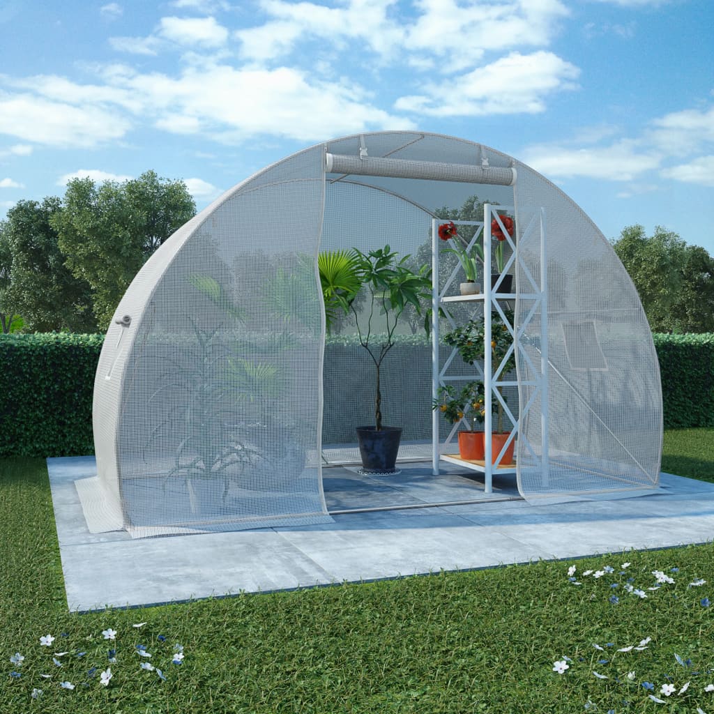 vidaXL Skleník 4,5 m² 300x150x200 cm