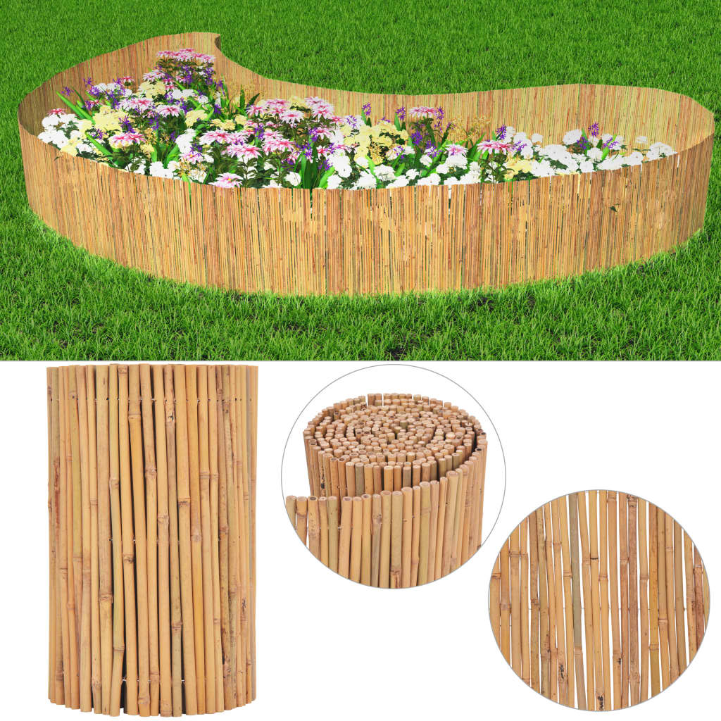 vidaXL Bambusový plot 500x50 cm