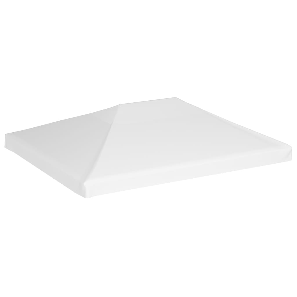 vidaXL Strieška na altánok 270 g/m², 4x3 m, biela