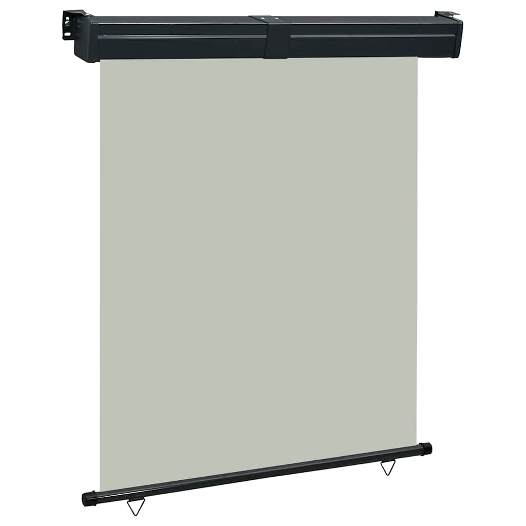 vidaXL Bočná markíza na balkón 145x250 cm sivá