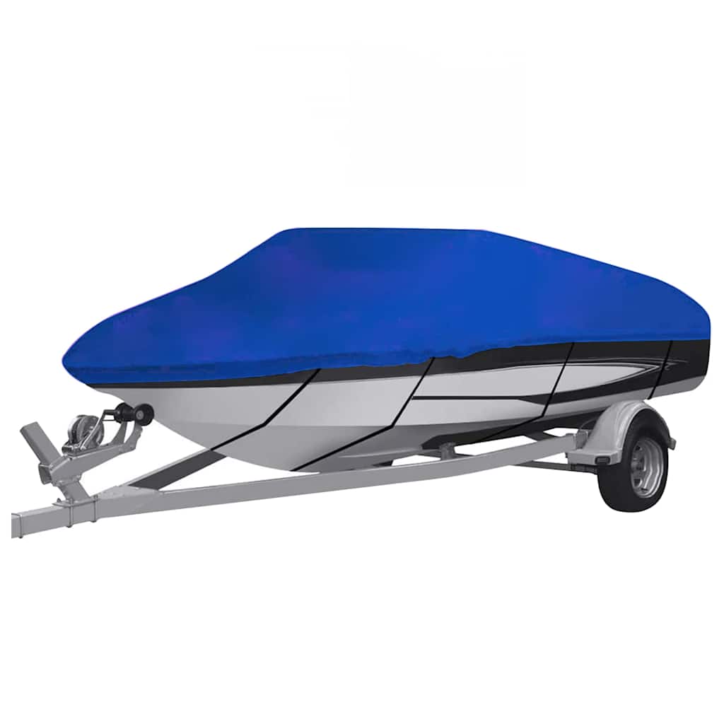 vidaXL Kryt na čln modrý 605x209x40 cm