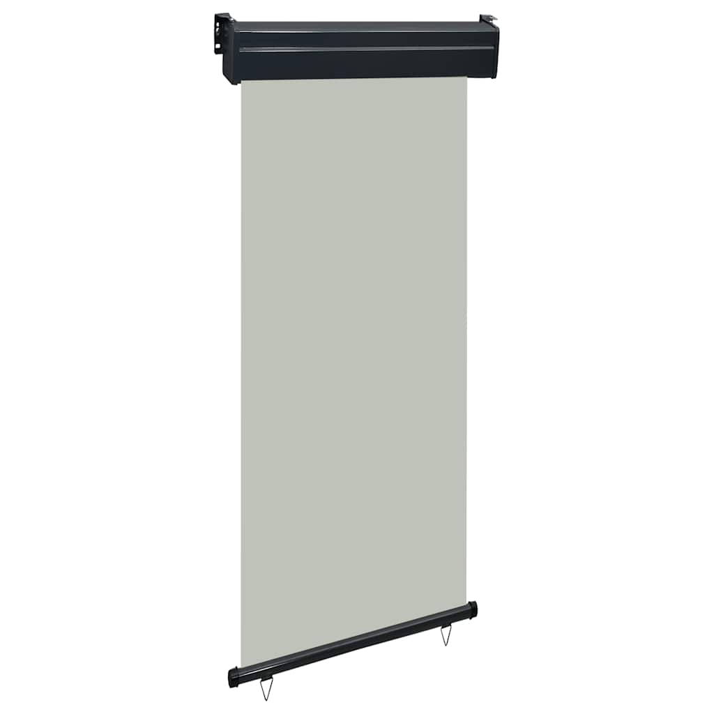 vidaXL Bočná markíza na balkón 80x250 cm, sivá