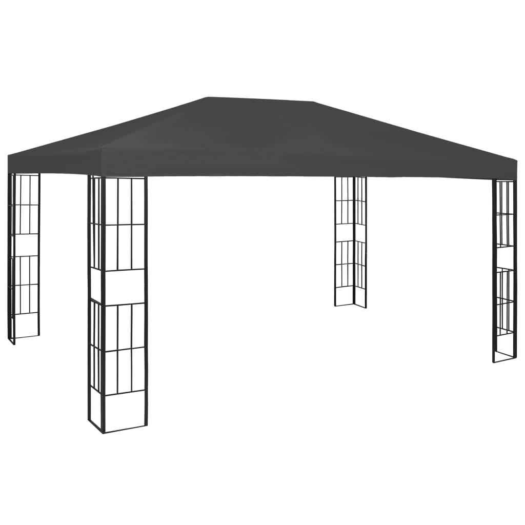 vidaXL Altánok 3x4 m, antracitový