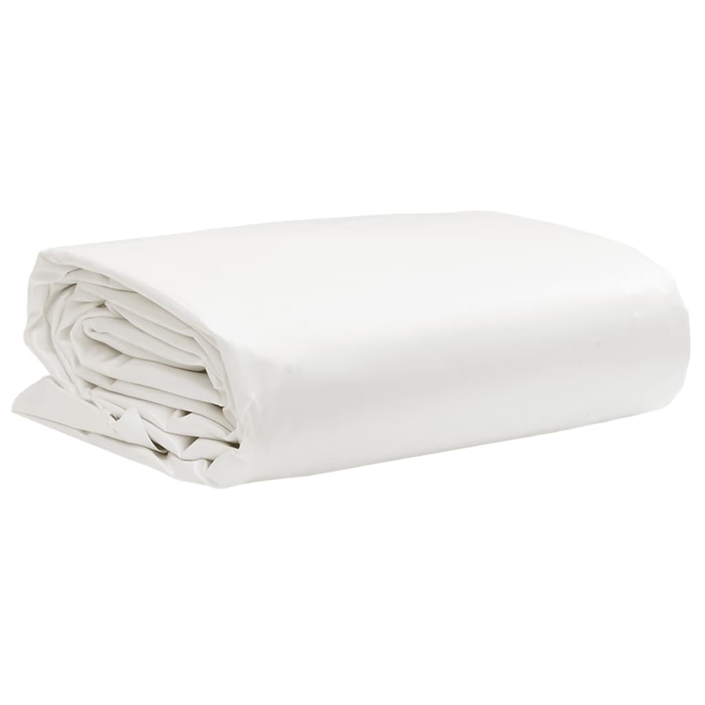 vidaXL Celta biela 5x8 m 650 g/m²
