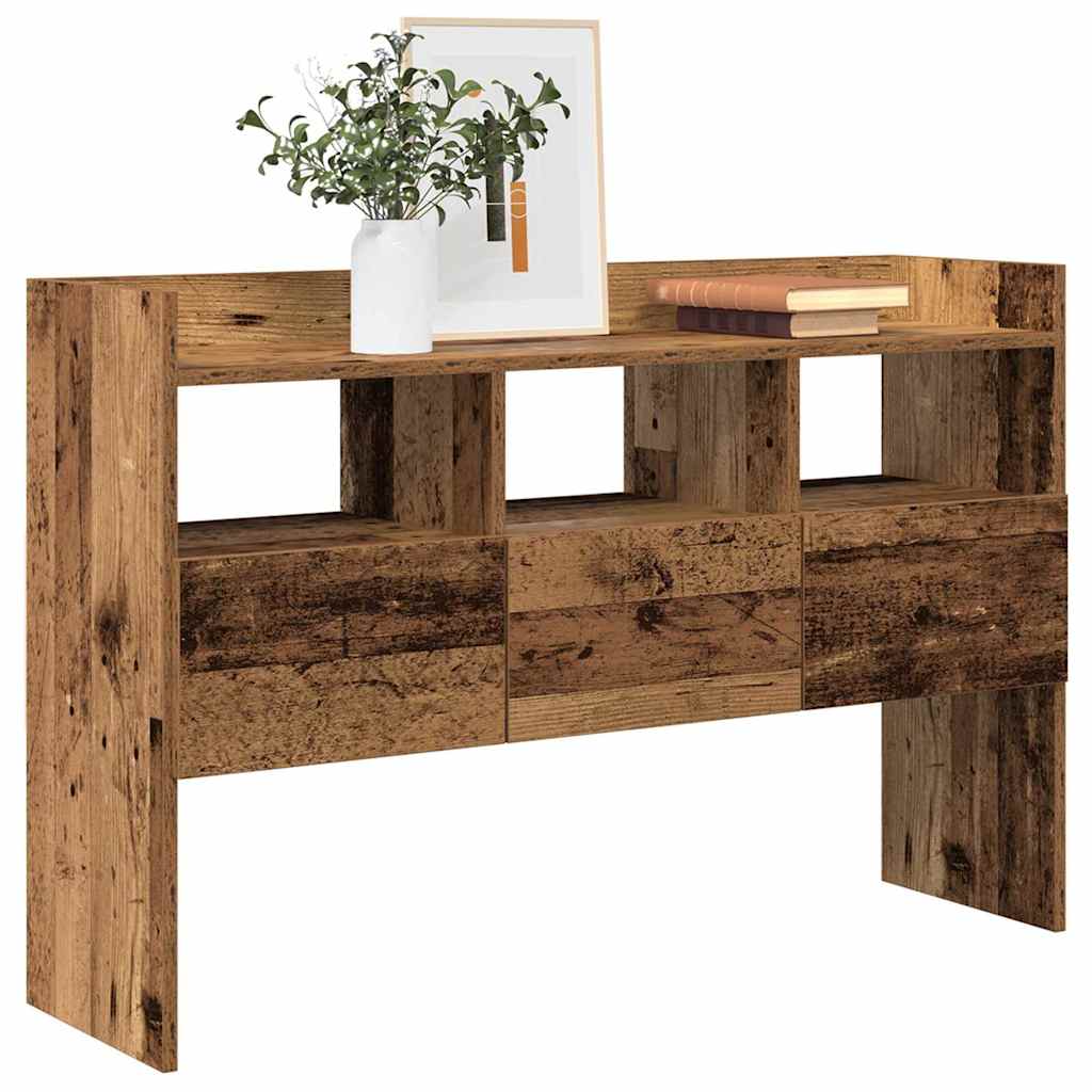 vidaXL Komoda staré drevo 105x30x70 cm kompozitné drevo