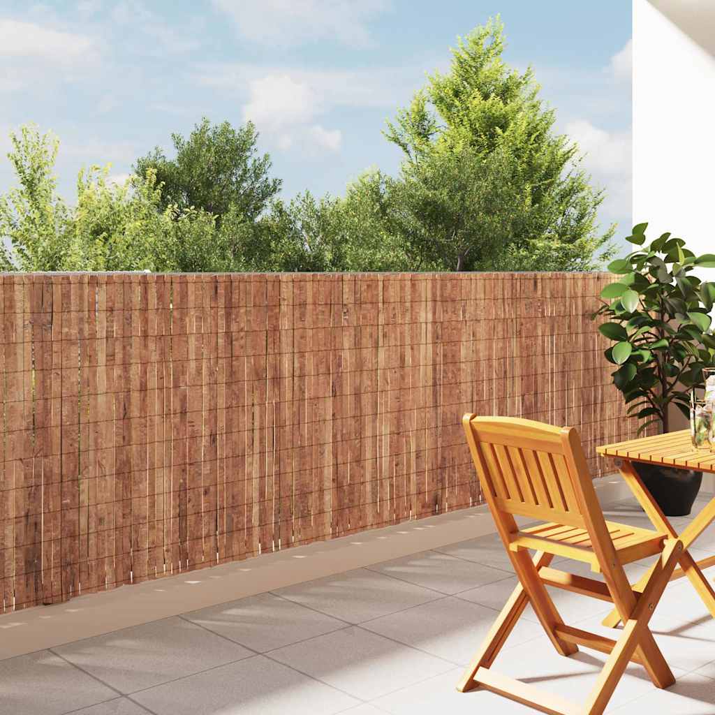 vidaXL Plot z kôry Hnedá 400 x 125cm Kôra