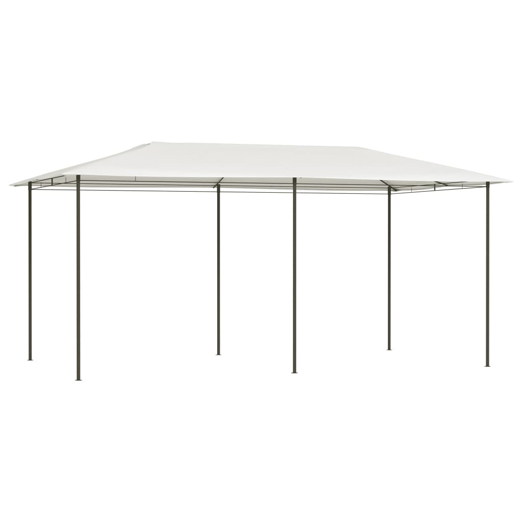 vidaXL Altánok 3x6x2,6 m krémový 160 g/m²