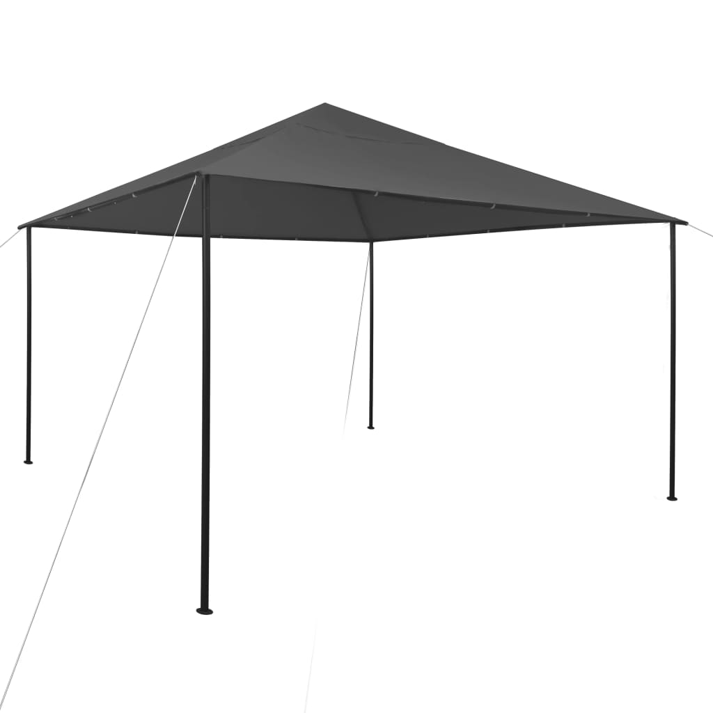 vidaXL Altánok 4x4x3 m, antracitový 180 g/m²