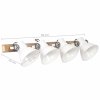 vidaXL Industriálna nástenná lampa biela 90x25 cm E27
