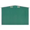 vidaXL Záhradná kôlňa zelená 257x779x181 cm pozinkovaná oceľ