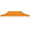 vidaXL Strecha na párty stan 6x3 m, oranžová 270 g/m²