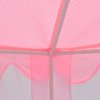 vidaXL Stan na hranie pre princeznú ružový