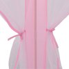 vidaXL Stan na hranie pre princeznú ružový