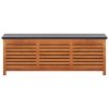 vidaXL Záhradný úložný box 150x50x55 cm masívne eukalyptové drevo