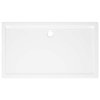 vidaXL Obdĺžniková sprchová vanička z ABS biela 70x120 cm