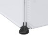 vidaXL Modulárna skrinka s 9 priečinkami 109x36,5x143 cm, biela