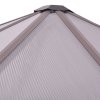 vidaXL Skleník, hliník 240x211x232 cm