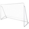 vidaXL Futbalová bránka so sieťou, oceľ 240x90x150 cm, vysokokvalitná