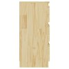 vidaXL Nočné stolíky 2 ks 40x29,5x64 cm, borovicový masív